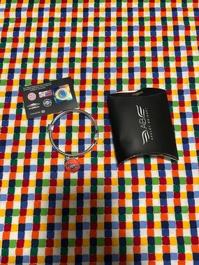 ABBE Ashley Bridget Silver Bracelet with Red  Ole Miss Charm